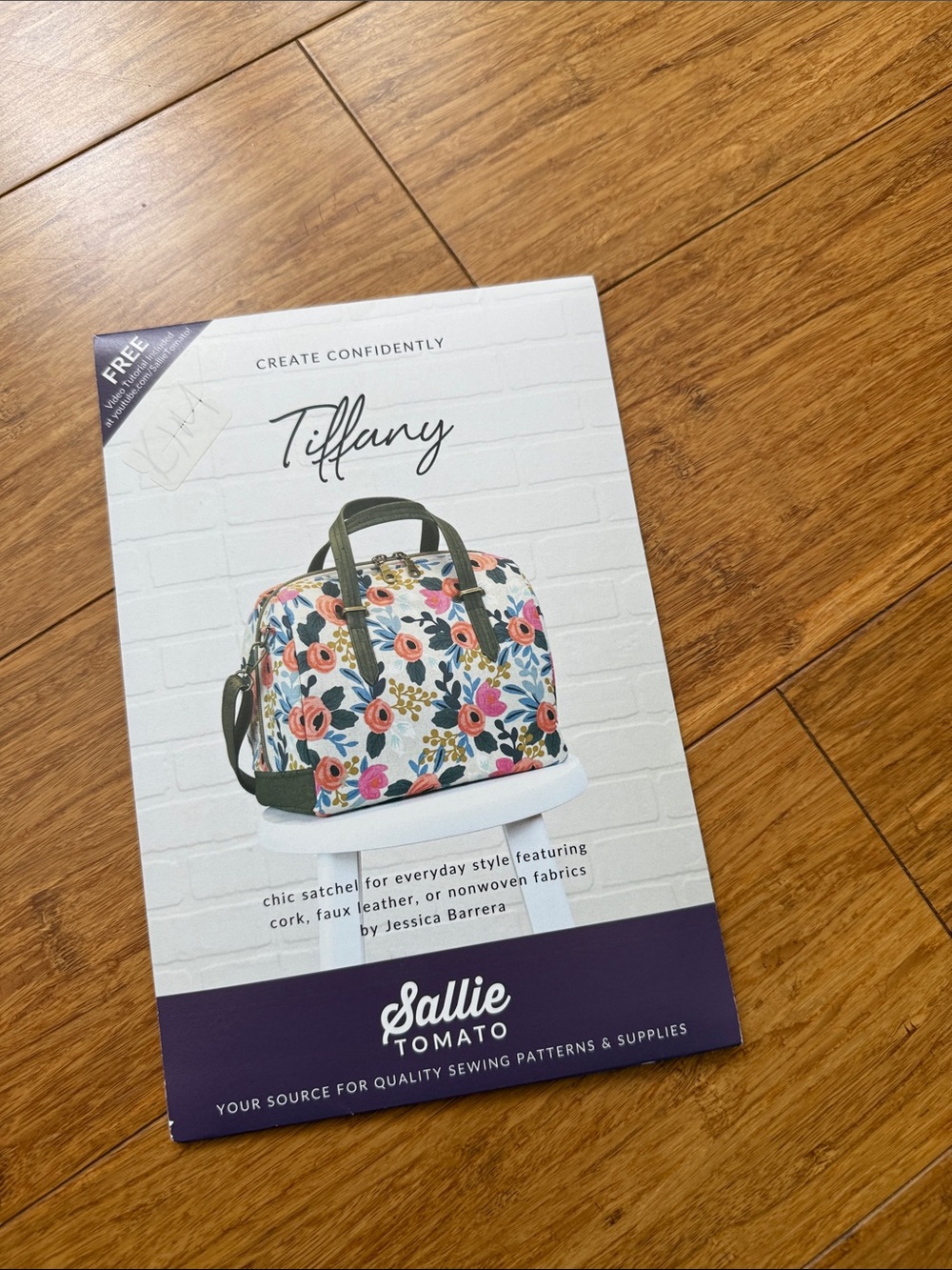 Sally Tomato Tiffany Chic Satchel PATTERN